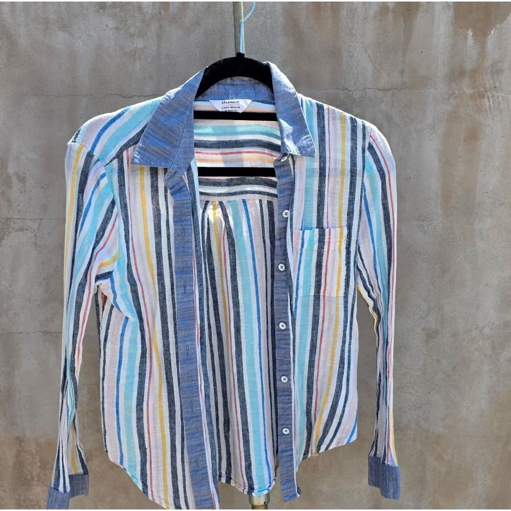 Splendid × Gray Marlin Casual Button Up Shirt